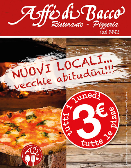 pizza promozione
